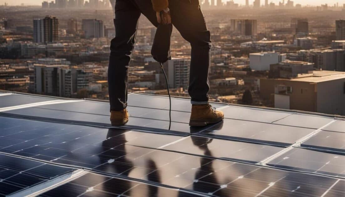 Can you damage solar panels if you walk on them
