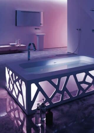 Cristalplant Based Origami Bathtub Series By Stocco