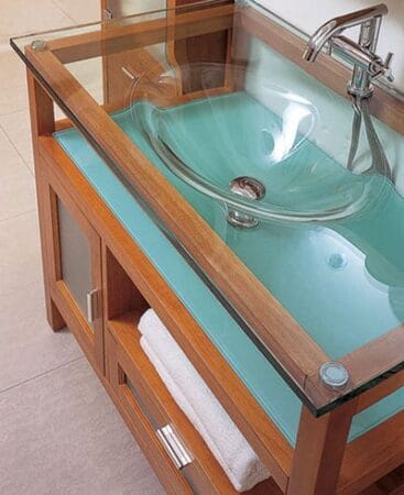Bathroom Glass : Vanity Sink Basin by LineAqua