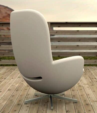 Terrace Chair by Kaare Baekgaard Comes With Its Own Light Source