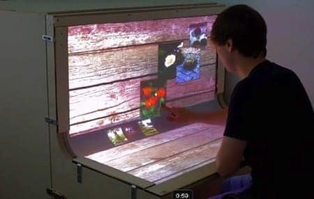 BendDesk Multi-Touch Workspace