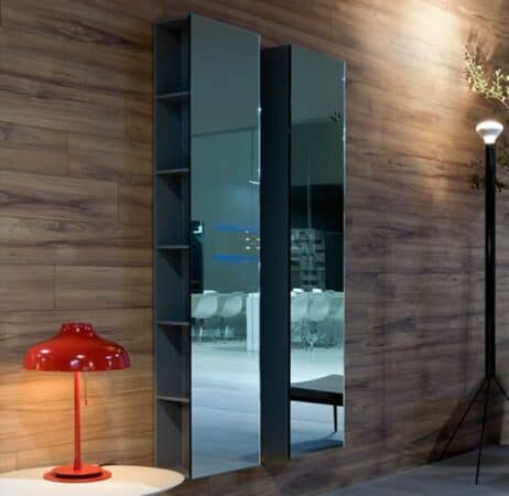 Reflective Storage Idea: Giano Wall Cabinet by Antonio Lupi