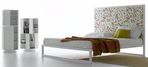 Contemporary Aluminum Bed from MDF Italia