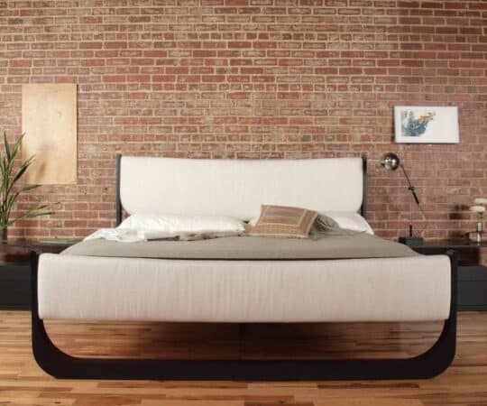 Tigris Upholstered  Wood Framed Bed from Skram