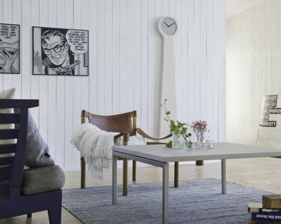 Unique Swedish Mora Clocks Made of Concrete