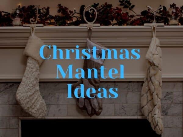 Design Ideas using White Christmas Mantels In 2021