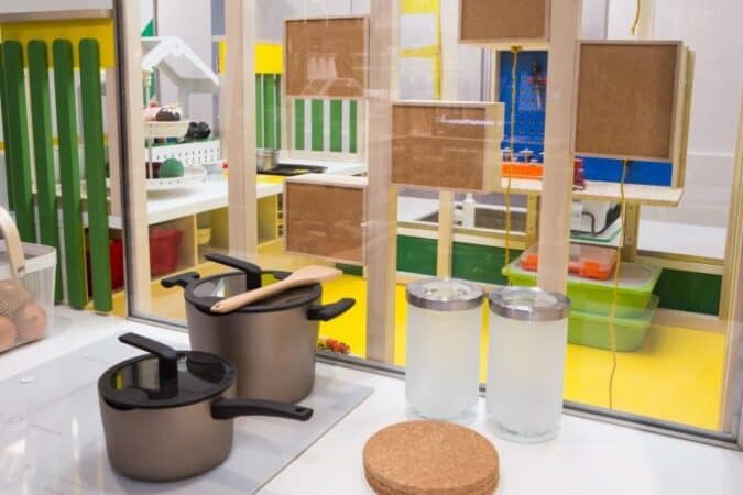 Concentric Small Space Kitchen Design from Ikea