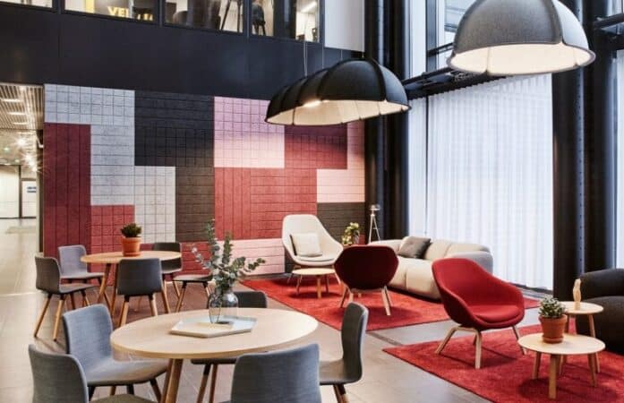 modern soundproofed livingroom