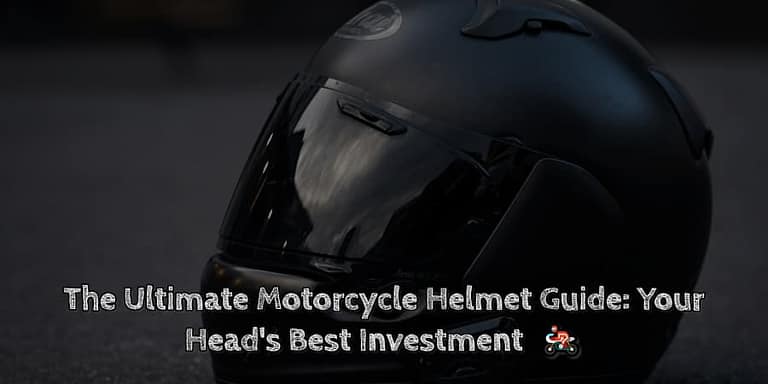 The ultimate motorcycle helmet guide your head's best investment 🏍️