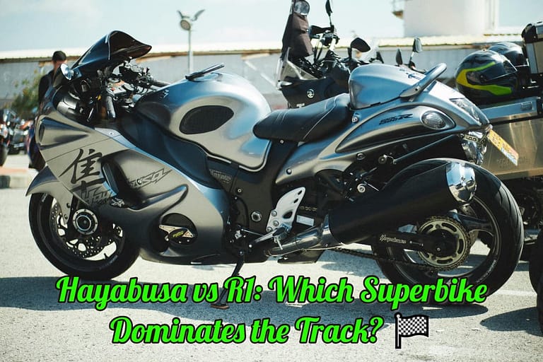 Hayabusa vs r1 which superbike dominates the track 🏁