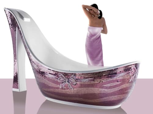 shoe bathtub The amazin and unusual high heal shoe bathtub