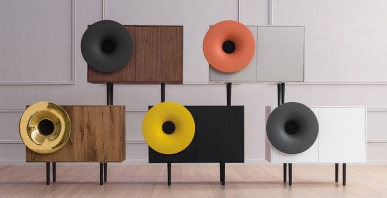 the Caruso Sideboard with bluetooth